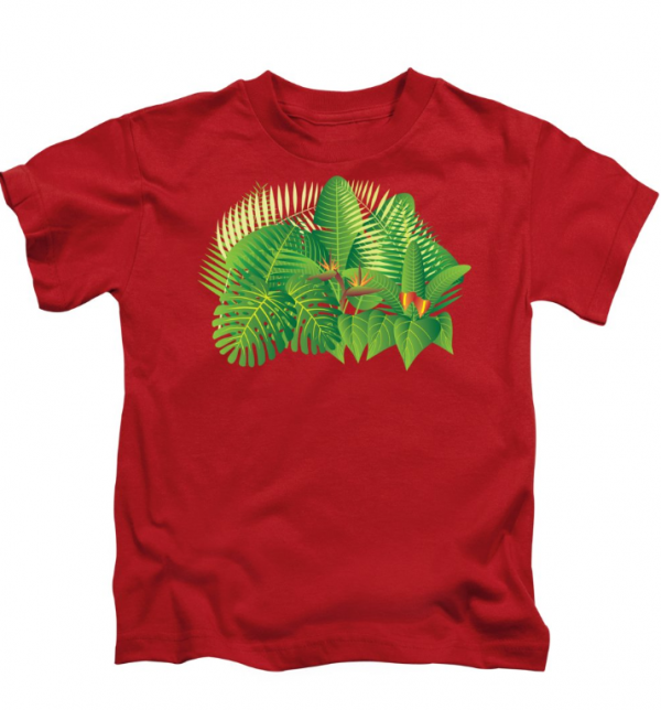 Ilustrasi tumbuhan tropis